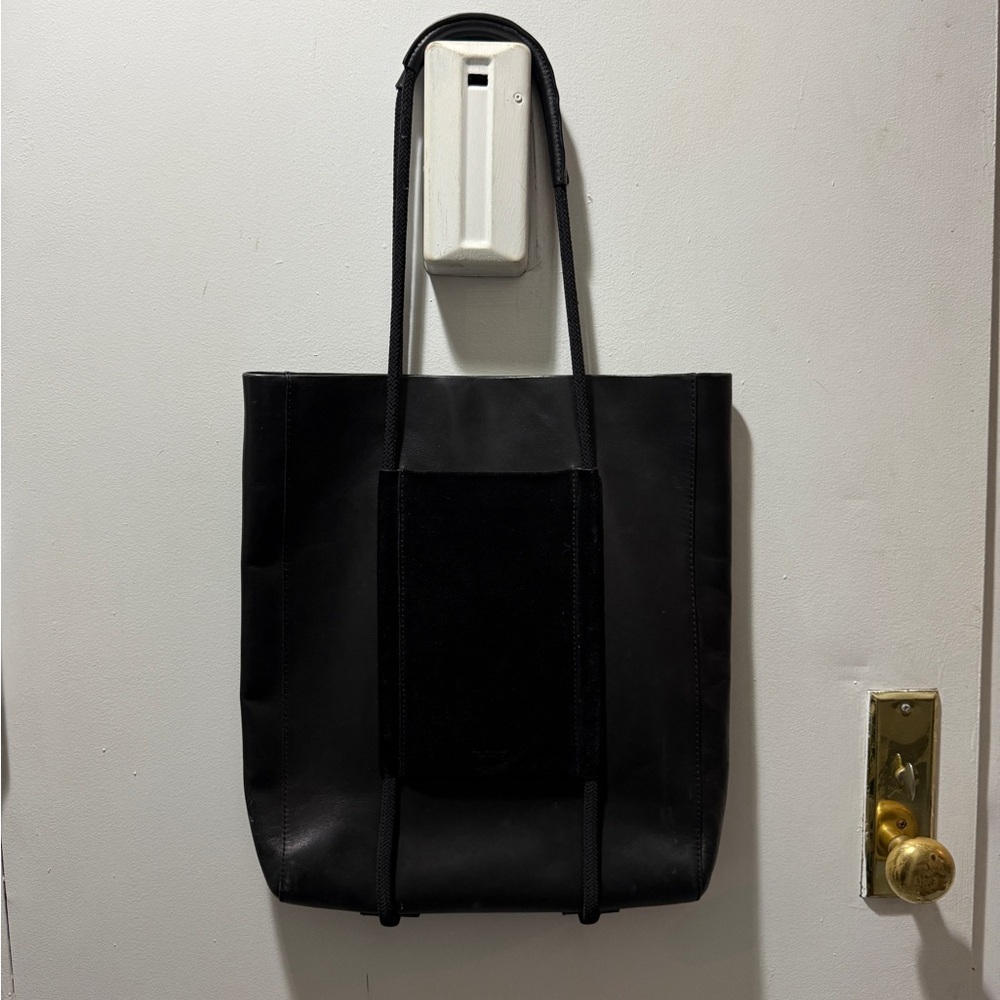 Rag & Bone Black Leather Tote Bag
